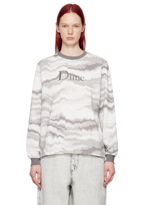 Dime Gray Frequency Long Sleeve T-Shirt