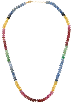 JIA JIA Multicolor Arizona Rainbow Sapphire Necklace