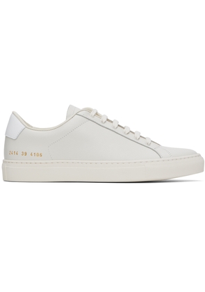 Common Projects Off-White Retro Bumpy Sneakers
