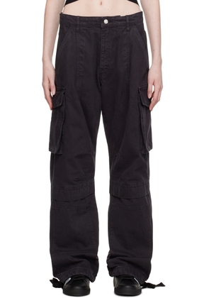 Moschino Jeans Black Cargo Jeans