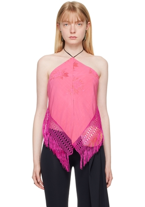 Conner Ives Pink Piano Shawl Camisole