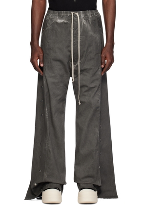 Rick Owens DRKSHDW Gray Pusher Trousers