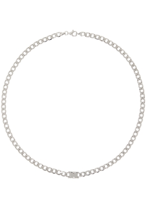 Alan Crocetti Silver Unity Curb Chain Necklace