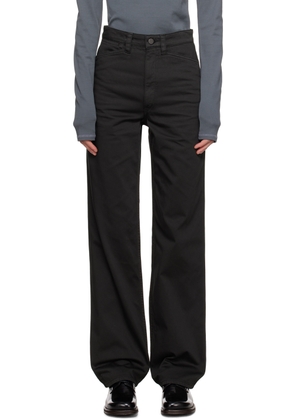 LEMAIRE Gray Straight-Leg Trousers