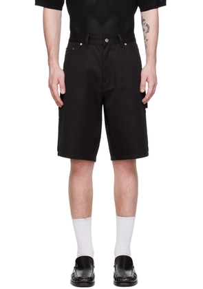 Filippa K Black Pocket Shorts