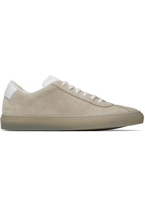 Common Projects Beige Tennis 70 Sneakers