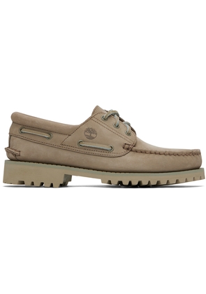 Timberland Taupe Authentic Boat Shoes
