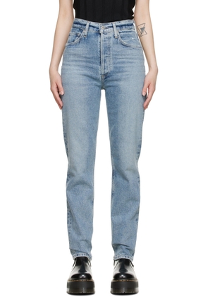 Citizens of Humanity Blue Sabine Straight Jeans