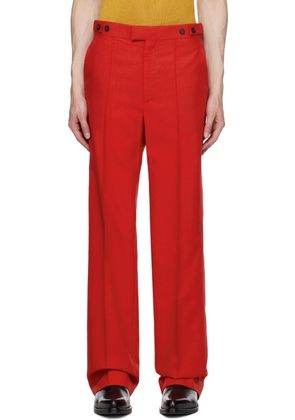 Situationist Red YASPIS Edition Trousers