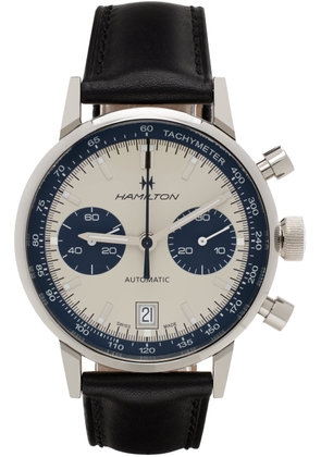 Hamilton Silver Intra-Matic Automatic Chronograph Watch