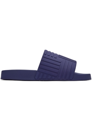 Bottega Veneta Purple Slider Sandals
