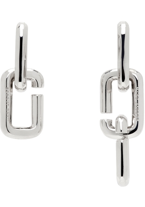 Marc Jacobs Silver 'The J Marc Chain Link' Earrings