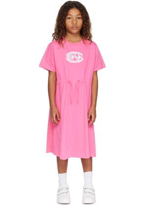 Diesel Kids Pink Dempyje Dress