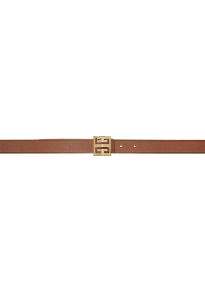 Givenchy Reversible Tan & Khaki 4G Belt