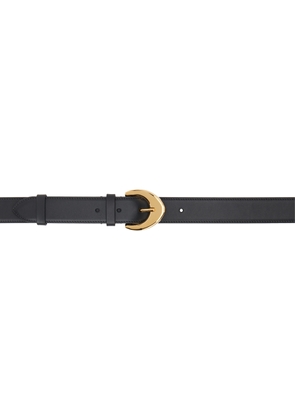 The Row Black Arrow Leather Belt