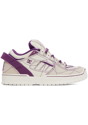 NEEDLES Off-White & Purple DC Shoes Edition Spectre Sneakers