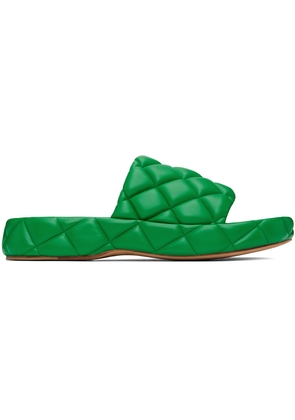 Bottega Veneta Green Padded Sandals