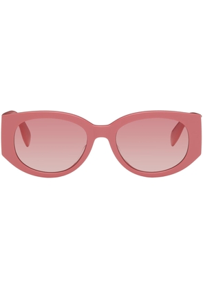 Alexander McQueen Pink Graffiti Sunglasses