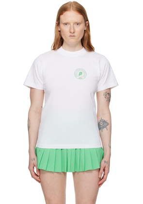 Sporty & Rich White Prince Edition Net T-Shirt