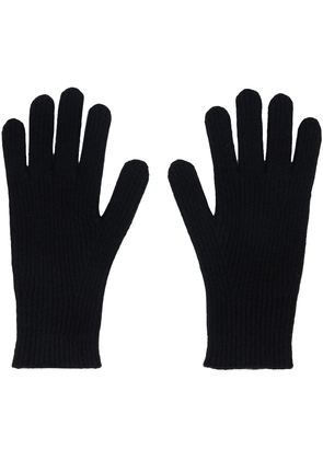 TOTEME Black Cashmere Gloves
