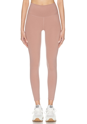 Varley Free Soft High Rise Legging in Antler - Beige. Size L (also in M, S).