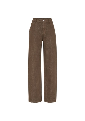 Brunello Cucinelli Dyed Straight Jeans