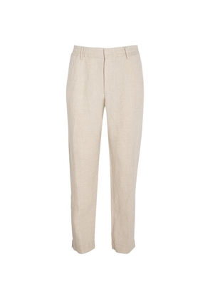 Nn07 Linen Tapered Trousers