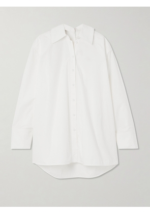 Jil Sander - Oversized Cotton-poplin Shirt - White - FR32,FR34,FR36,FR38,FR40,FR42,FR44