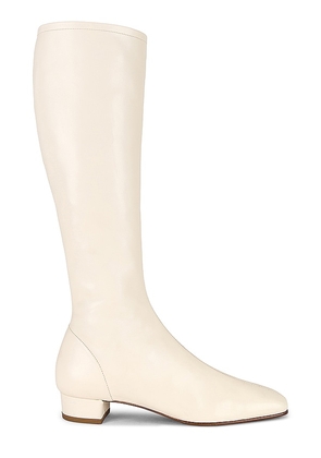 BY FAR Edie Boot in Ivory. Size 37.