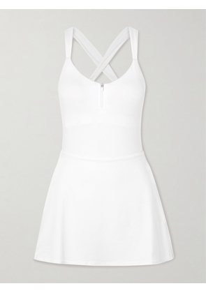 Alo Yoga - Showcase Alosoft Stretch-jersey Mini Dress - White - x small,small,medium,large