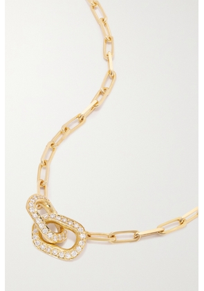 Kimaï - Unity 18-karat Recycled Gold Laboratory-grown Diamond Necklace - One size