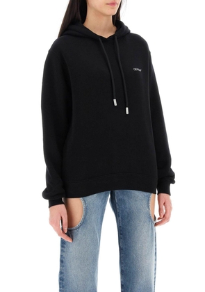 Off-White X-Ray Arrows Drawstring Long-Sleeved Hoodie