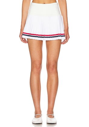 BEACH RIOT Gloria Skirt in White. Size M, S, XL, XS.