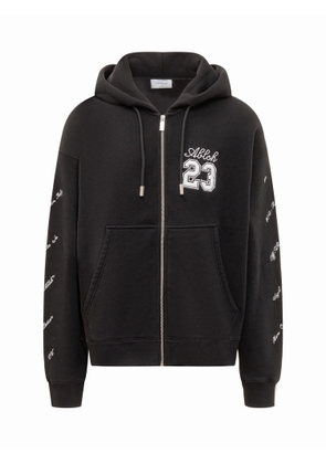Off-White Zip Hoodie With Logo 23