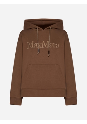 's Max Mara Agre Logo Cotton Hoodie