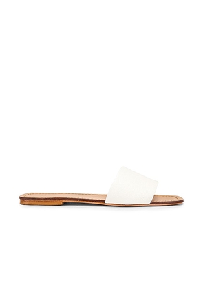 RAYE Houston Sandal in White. Size 6, 6.5, 7, 7.5, 8, 8.5, 9.5.