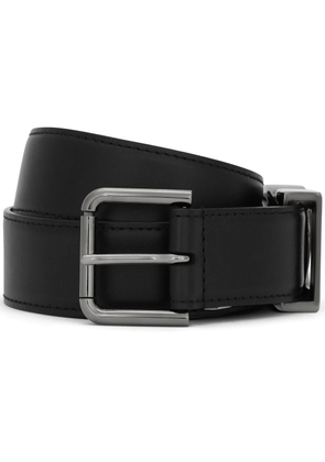 Dolce & Gabbana DG-logo leather belt - Black