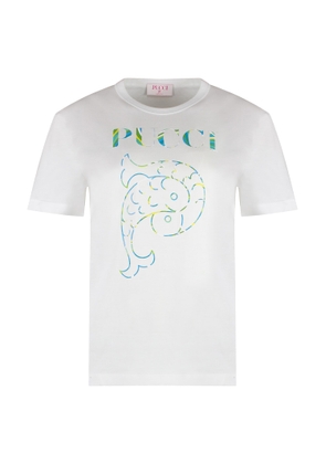 Pucci Logo Print T-Shirt