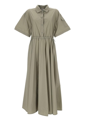 Moncler Button Detailed Short-Sleeved Dress