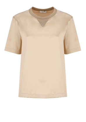 Peserico Silk And Cotton T-Shirt