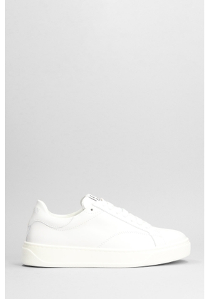 Lanvin White Leather Ddb0 Sneakers