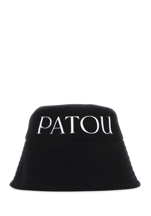 Patou Black Canvas Hat