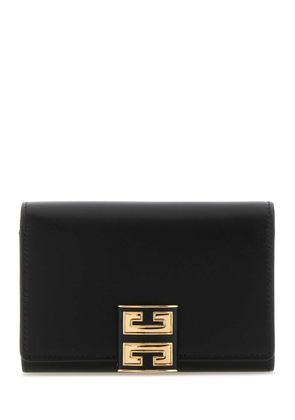 Givenchy Black Leather 4G Wallet