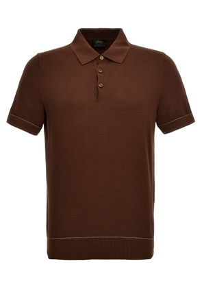 Brioni Textured Polo Shirt