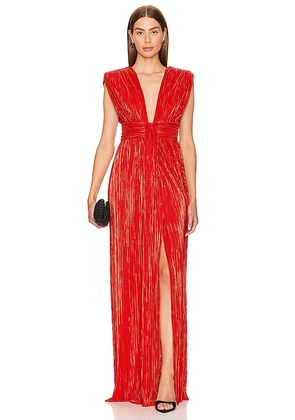 Sabina Musayev Lana Dress in Red. Size M, S, XL.