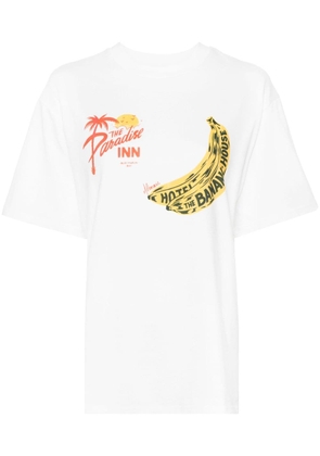 ALEMAIS Banana cotton T-shirt - Neutrals