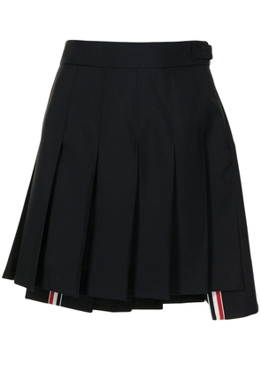 Thom Browne School Uniform pleated skirt - Blue