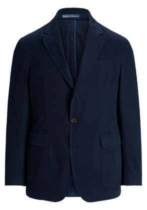 Polo Ralph Lauren garment-dyed single-breasted blazer - Blue