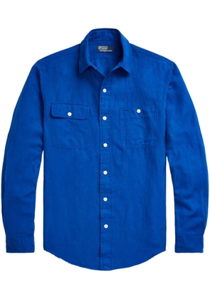 Polo Ralph Lauren linen-blend shirt - Blue