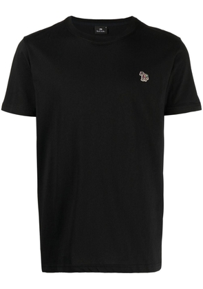 PS Paul Smith Zebra-patch crew-neck T-shirt - Black